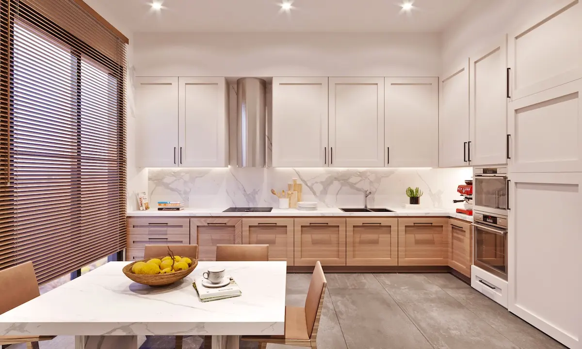 Fitted kitchen